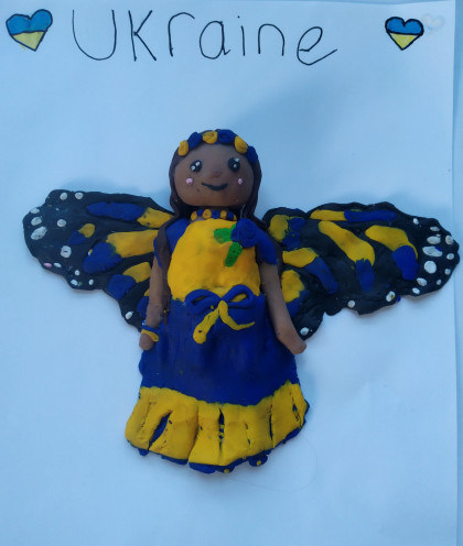 Ukrainian Angel by Abby - Age 11