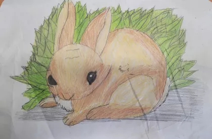 The Easter Bunny by Adam - Age 11