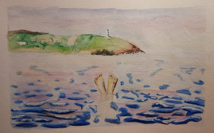 Galley Head view by Áine - Age 13