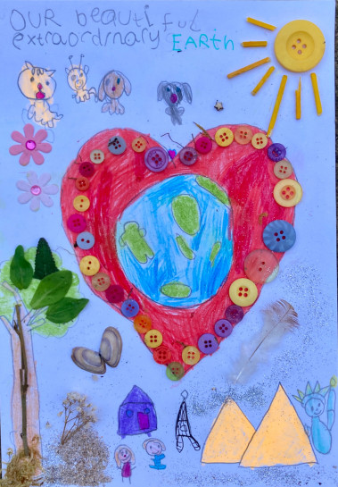 Our Beautiful Earth by Áine - Age 5