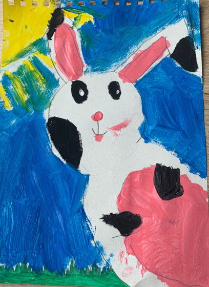 bunny by Aisling - Age 7