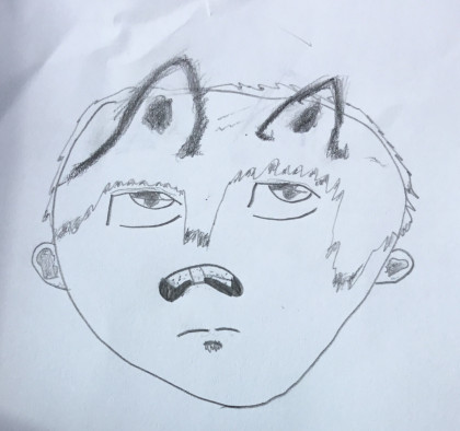 Wolf anime by Amelia - Age 12
