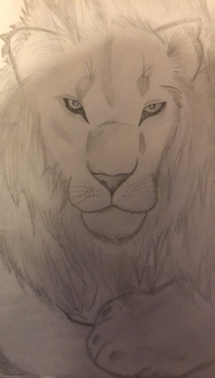 Lion! Rawr! by Andriena - Age 10