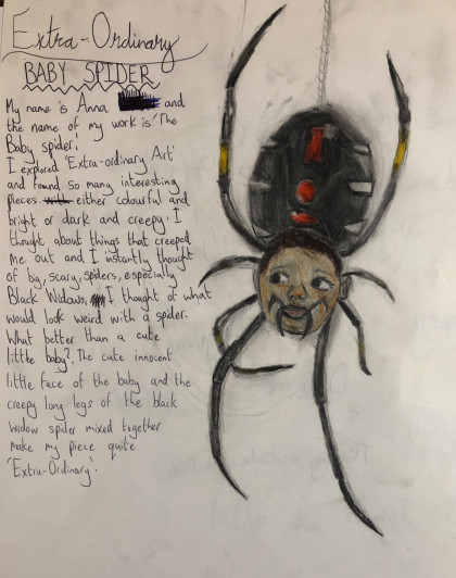 Spider Baby by Anna - Age 13