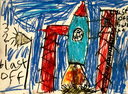 Blast off by Antares - Age 8