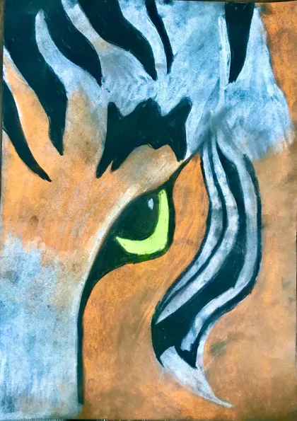 Tiger's Eye by Ava - Age 12
