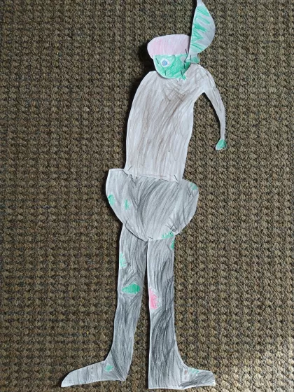 Zak the zombie by Bren - Age 7