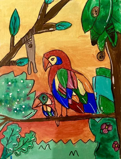 Tropical Paradise by Clodagh - Age 9