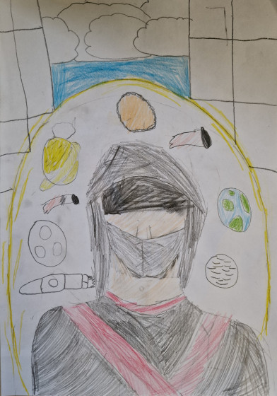 mythical ninja by Darragh - Age 11