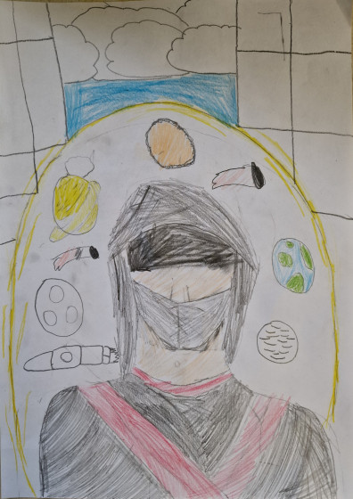 mythical ninja by Darragh - Age 11
