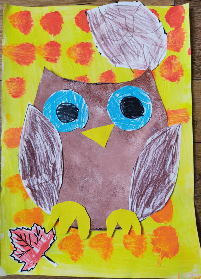 The wise owl by Dorian - Age 7