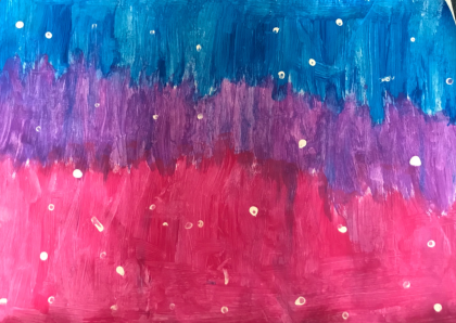 Blending Galaxy by Edith - Age 8
