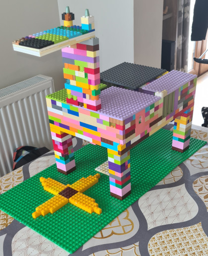 Lego horse by Ellie - Age 10