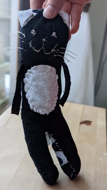 Sock Cat by Inez - Age 12