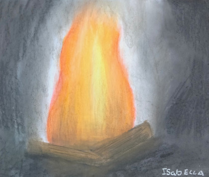 Fire is extraordinary by Isabella - Age 11