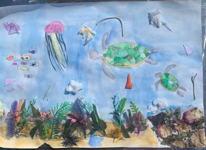 The dirty ocean by Jamie - Age 14