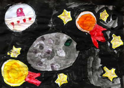 Space Traffic by Jane - Age 6