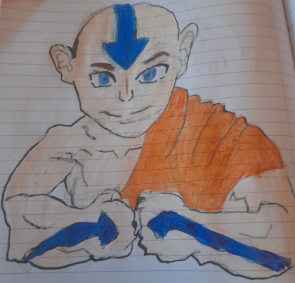 Avatar Aang by Jason - Age 8