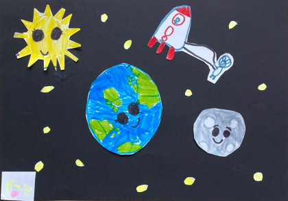 Galaxy World by Kate - Age 7