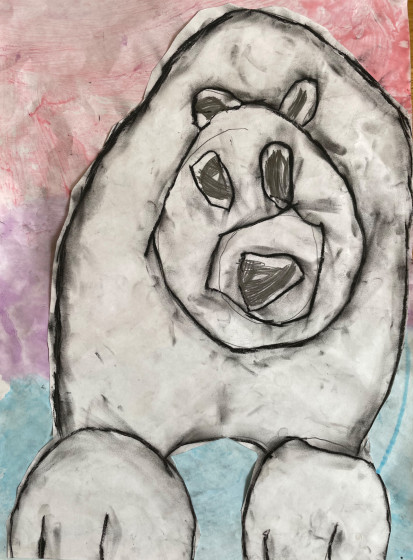 Pointy the extraordinary Polar bear by Kerri - Age 5