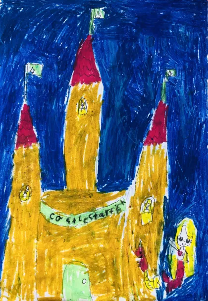 Castle Starfish by Lara - Age 6