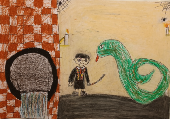 An Extraordinary Wizard by Lucy - Age 9