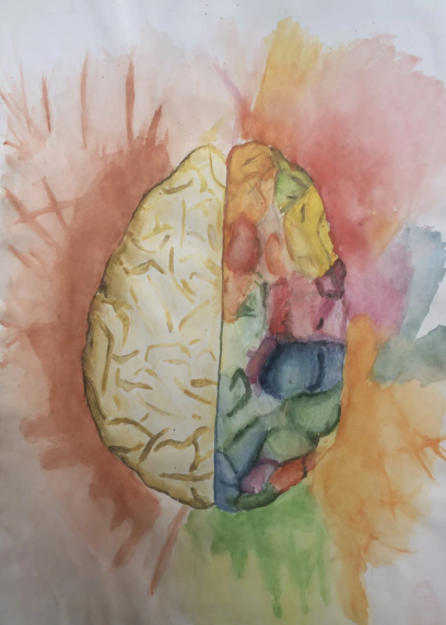 Exploding Brain by Orlaith - Age 16
