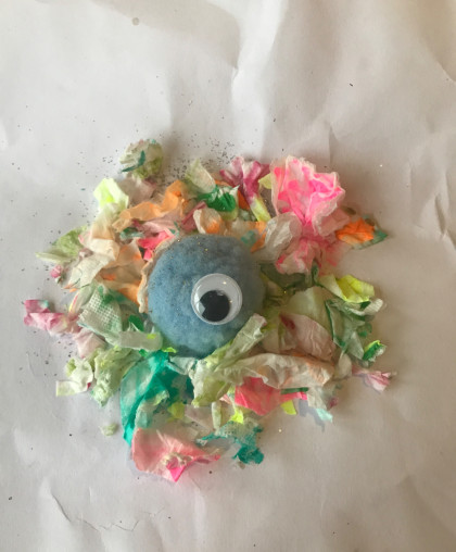 The crying eye by Saibh - Age 8