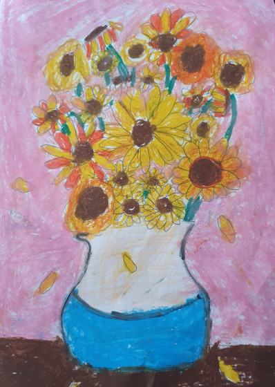 The Sunflower by Sasha - Age 7